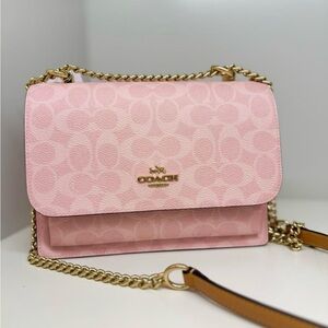 Coach Klare Crossbody Bag In Powder Pink